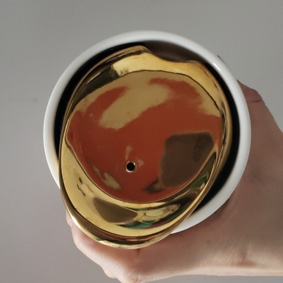 Starbucks 2014 gold and jewels ceramic tumbler 14 oz - Picture 2 of 9